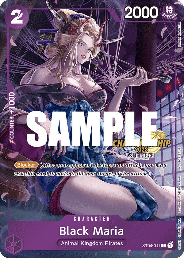 Black Maria (CS 2023 Celebration Pack) [One Piece Promotion Cards] | Devastation Store