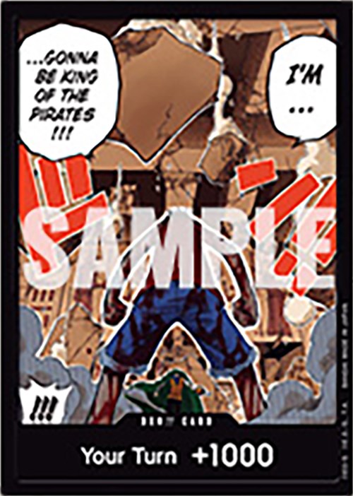 DON!! Card (Luffy vs. Crocodile) (Devil Fruits Collection Vol. 1) [One Piece Promotion Cards] | Devastation Store