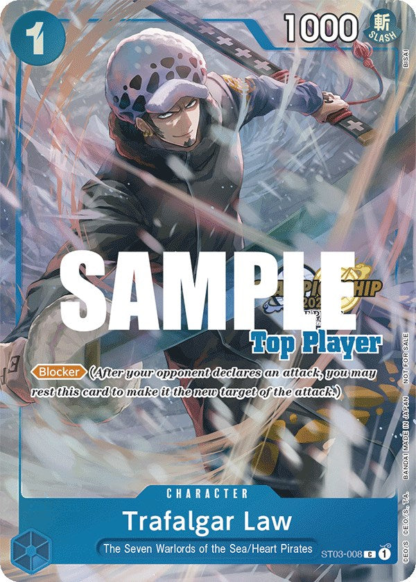 Trafalgar Law (CS 2023 Top Players Pack) [One Piece Promotion Cards] | Devastation Store
