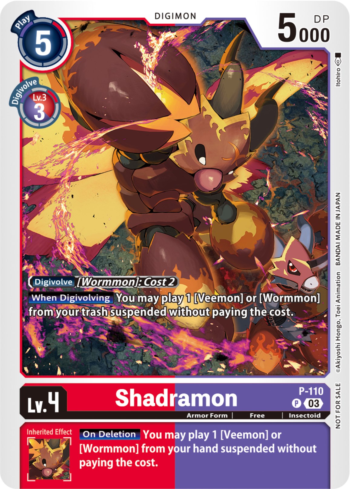 Shadramon [P-110] (3rd Anniversary Survey Pack) [Promotional Cards] | Devastation Store