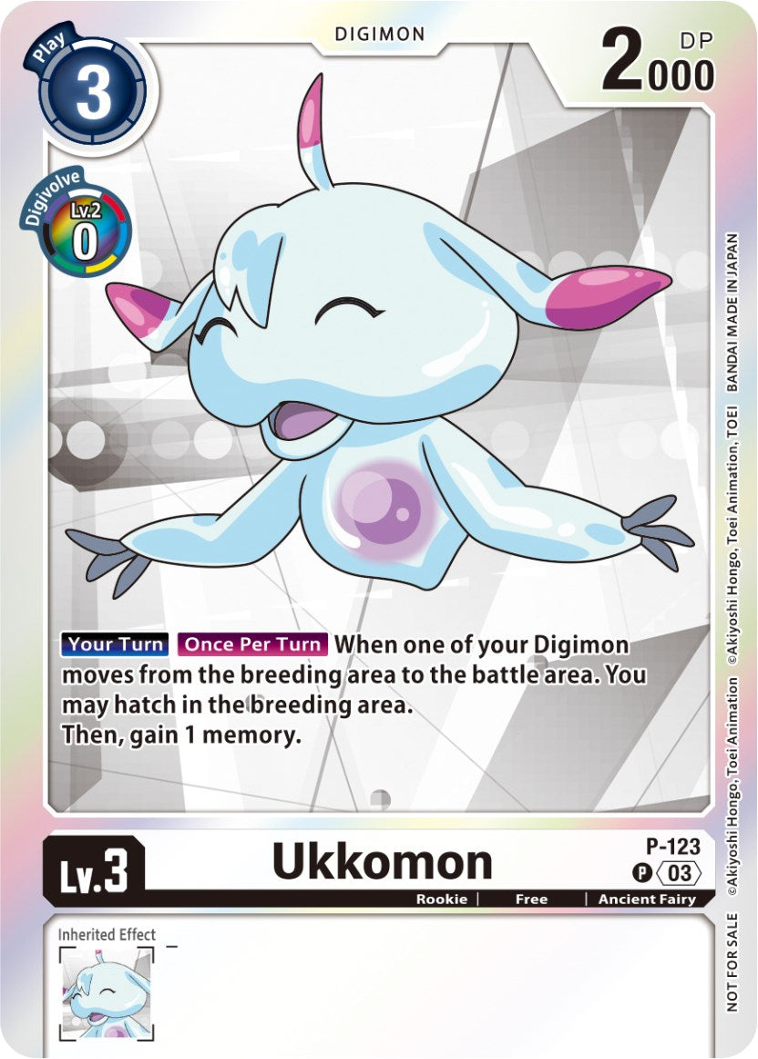 Ukkomon [P-123] (Tamer Party Pack -The Beginning- Ver. 2.0) [Promotional Cards] | Devastation Store