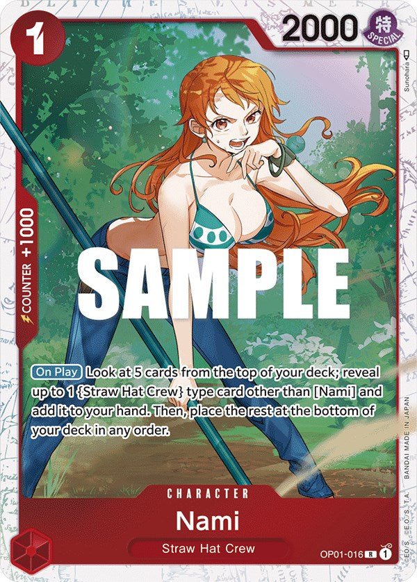 Nami (OP01-016) (Ultra Deck: The Three Captains) [One Piece Promotion Cards] | Devastation Store