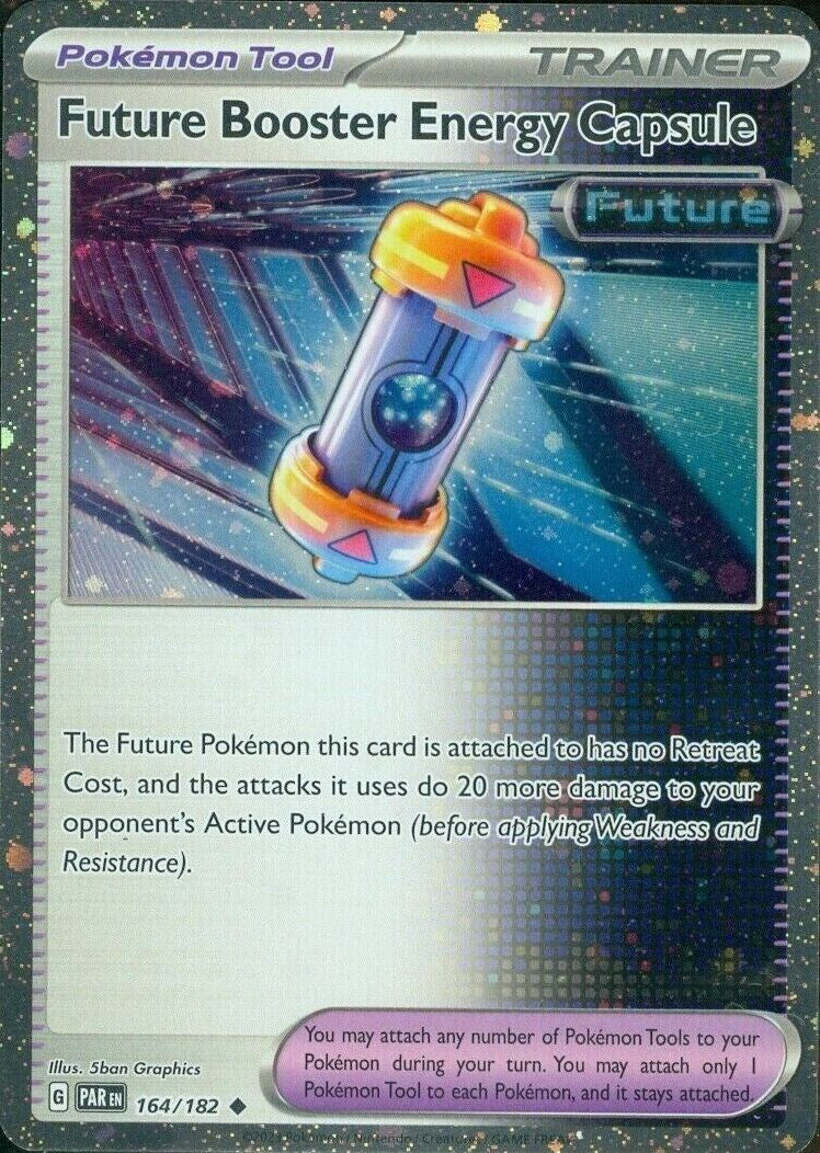 Future Booster Energy Capsule (164/182) (Cosmos Holo) [Scarlet & Violet: Paradox Rift] | Devastation Store