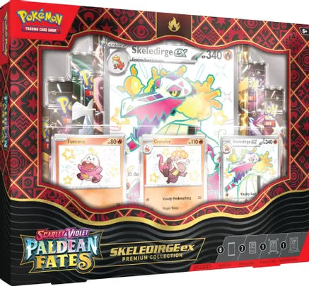 Pokemon TCG Paldean Fates Premium Collection [Skeledirge ex] | Devastation Store