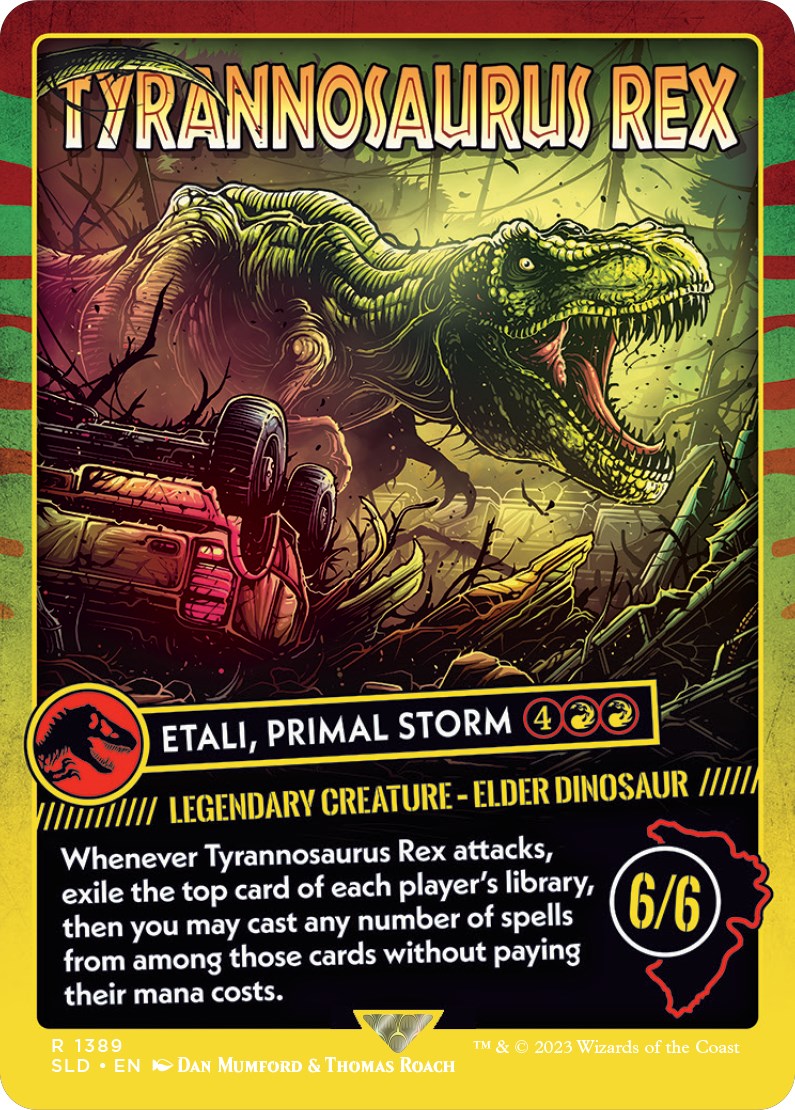 Tyrannosaurus Rex - Etali, Primal Storm [Secret Lair Drop Series] | Devastation Store