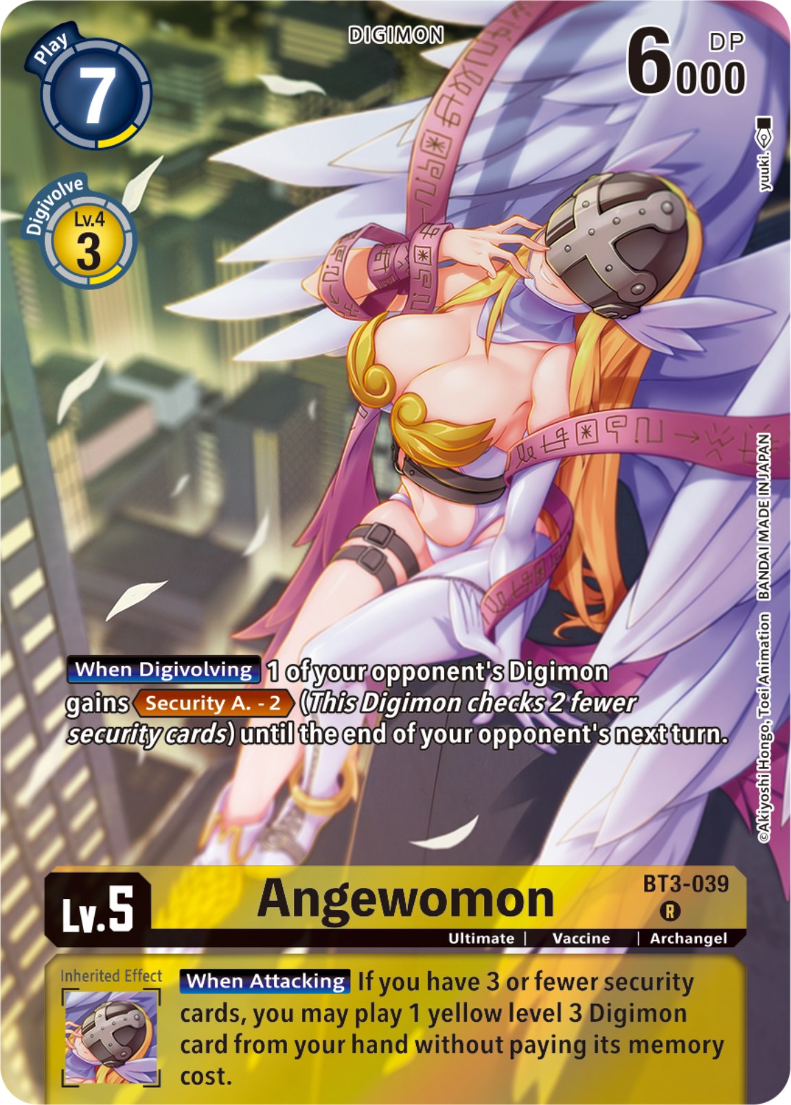 Angewomon [BT3-039] (Gift Box 2023) [Release Special Booster Promos] | Devastation Store