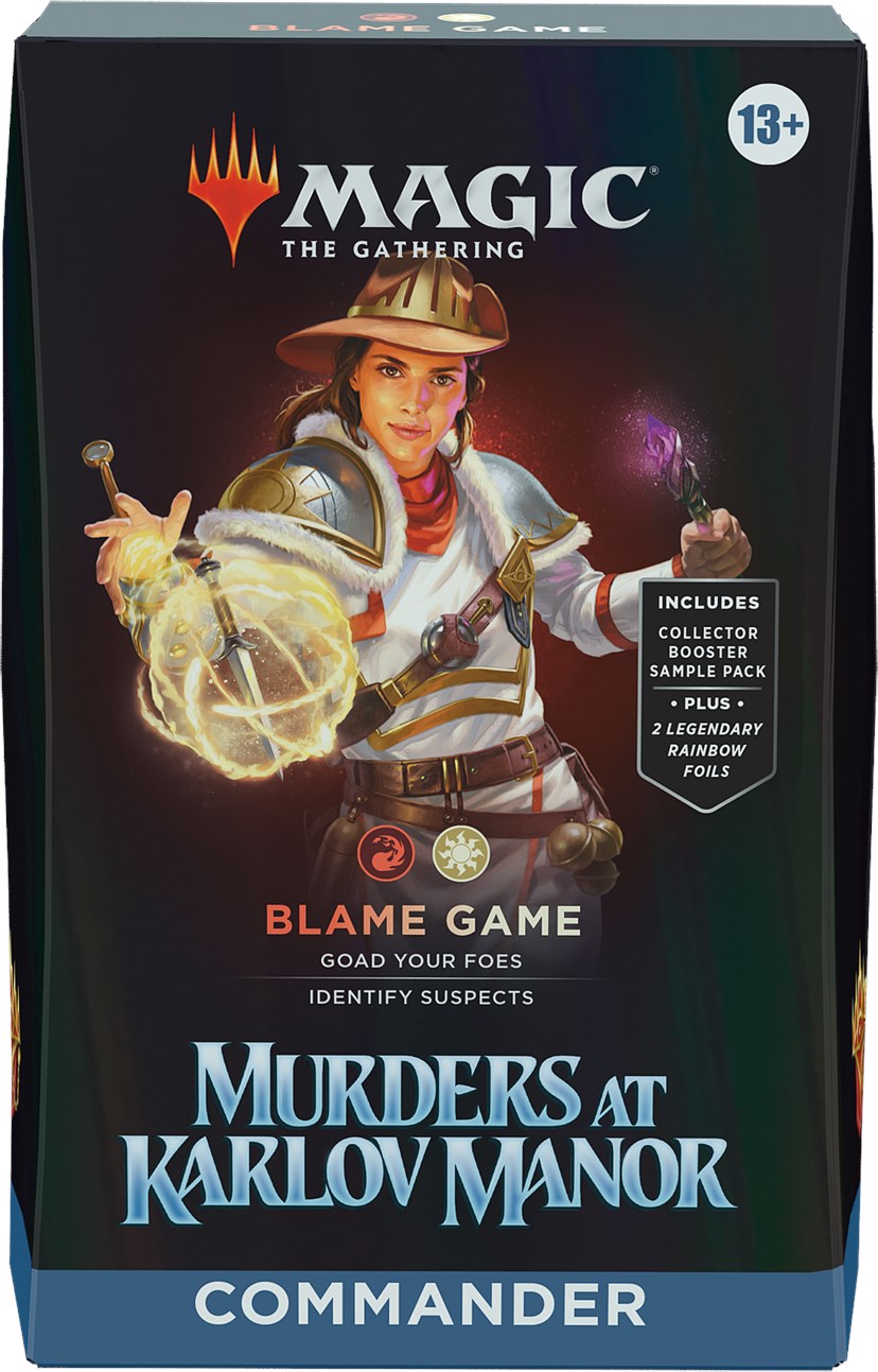 Murders at Karlov Manor - Commander Deck (Blame Game) | Devastation Store