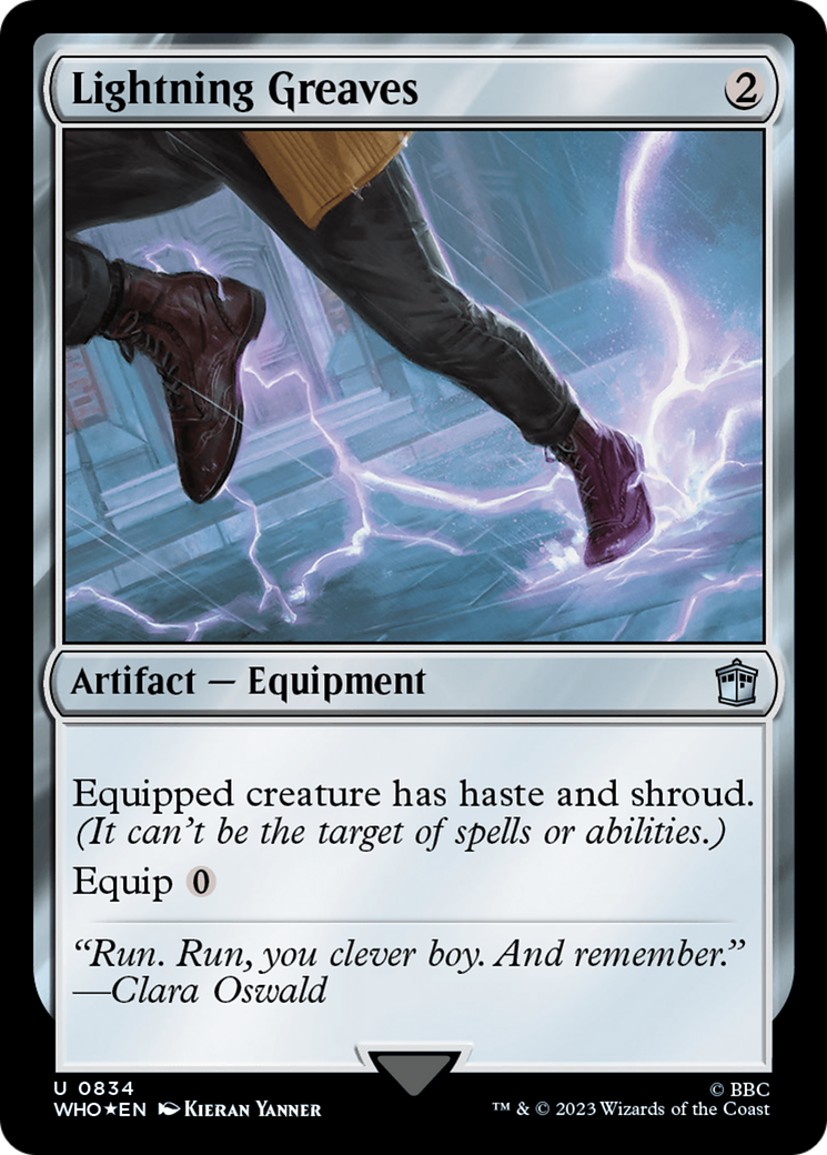 Lightning Greaves (Surge Foil) [Doctor Who] | Devastation Store