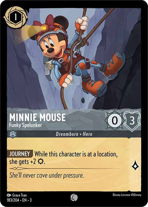 Minnie Mouse - Funky Spelunker (183/204) [Into the Inklands] | Devastation Store