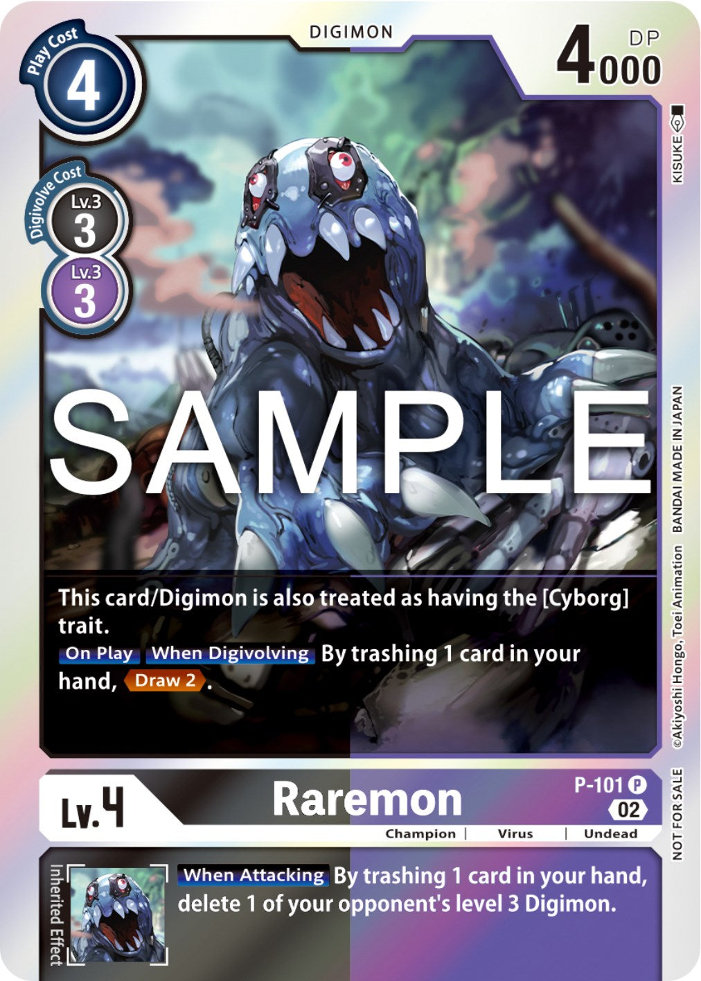 Raremon [P-101] (Limited Card Pack Ver.2) [Promotional Cards] | Devastation Store