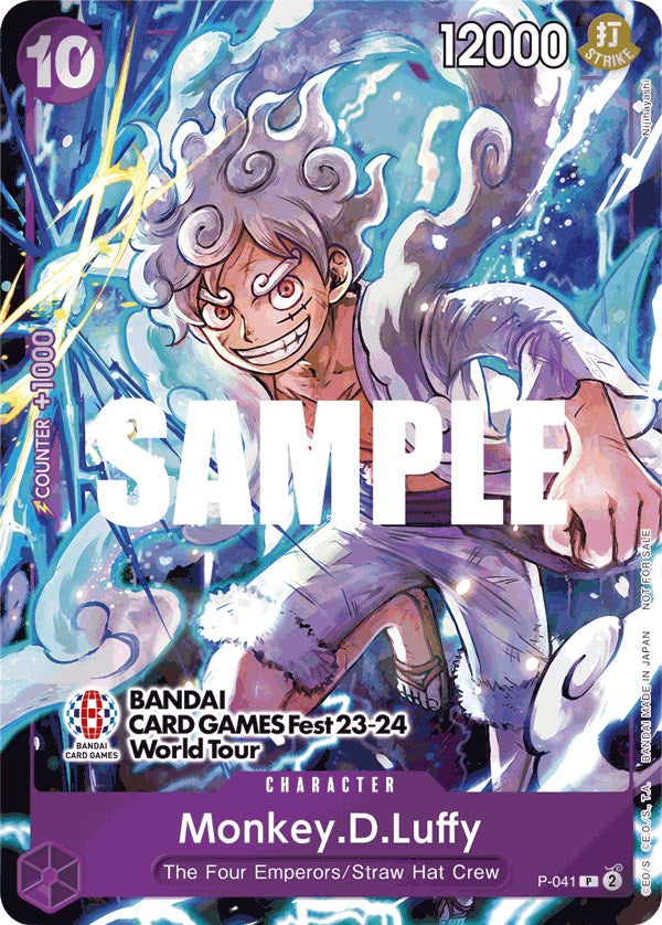 Monkey.D.Luffy (BANDAI CARD GAMES Fest 23-24 World Tour) [One Piece Promotion Cards] | Devastation Store