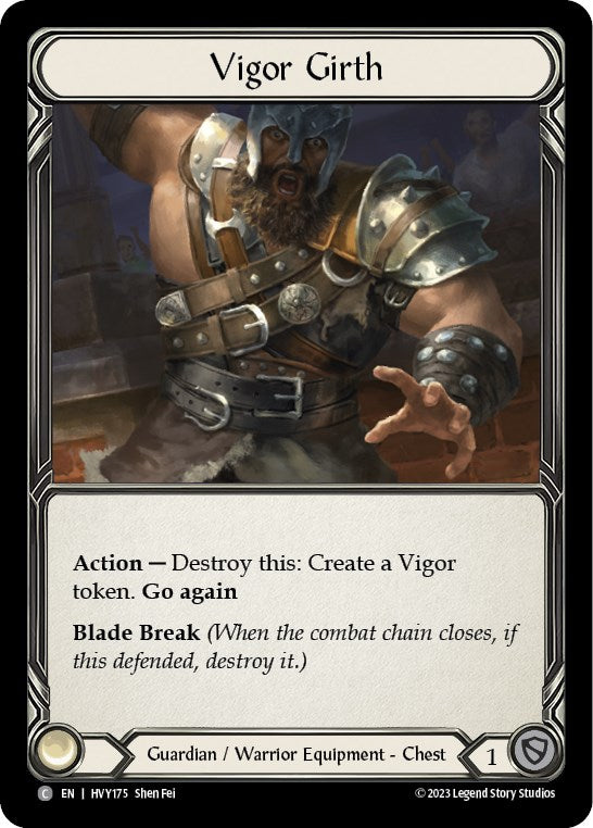 Vigor Girth [HVY175] (Heavy Hitters)  Cold Foil | Devastation Store