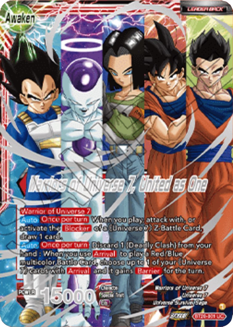 Android 17 // Warriors of Universe 7, United as One (2023 Championship Finals Top 16) (BT20-001) [Tournament Promotion Cards] | Devastation Store