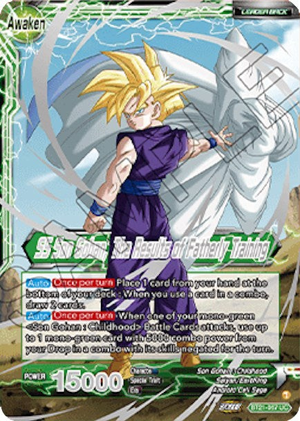 Son Gohan // SS Son Gohan, The Results of Fatherly Training (2023 Championship Finals) (BT21-067) [Tournament Promotion Cards] | Devastation Store
