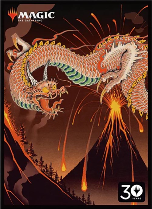 Card Sleeves - Shivan Dragon (30th Anniversary Edition) | Devastation Store