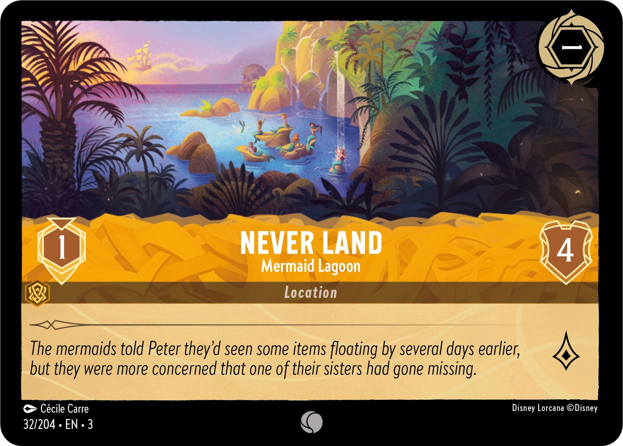 Never Land - Mermaid Lagoon (32/204) [Into the Inklands] | Devastation Store