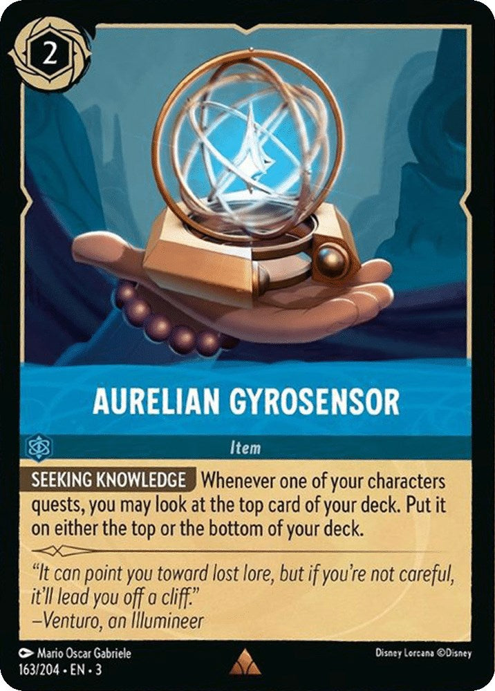 Aurelian Gyrosensor (163/204) [Into the Inklands] | Devastation Store