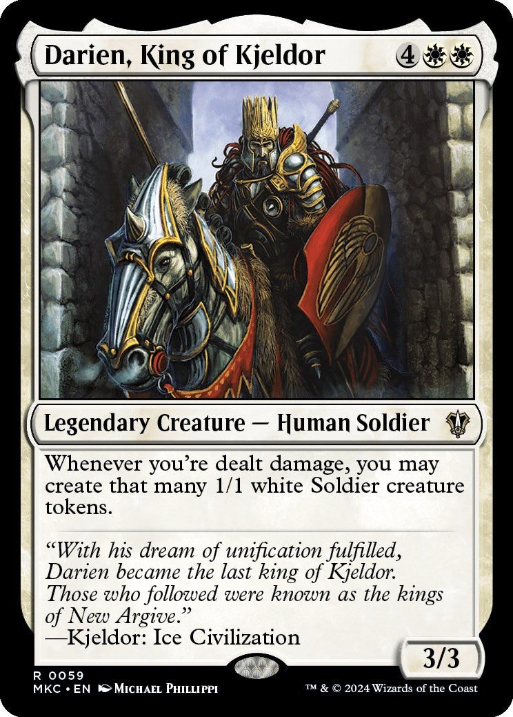 Darien, King of Kjeldor [Murders at Karlov Manor Commander] | Devastation Store