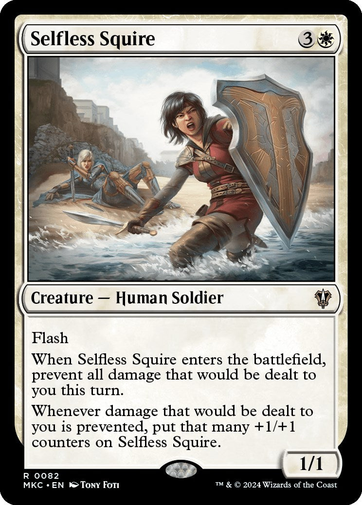 Selfless Squire [Murders at Karlov Manor Commander] | Devastation Store