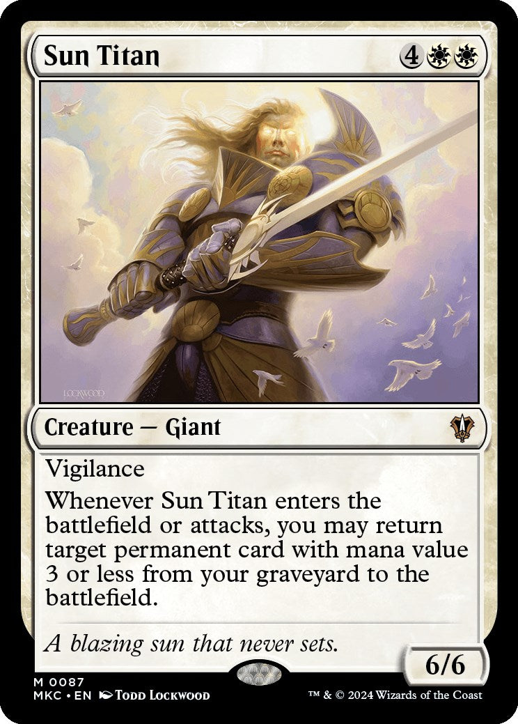 Sun Titan [Murders at Karlov Manor Commander] | Devastation Store