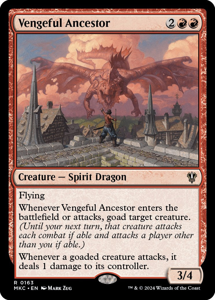 Vengeful Ancestor [Murders at Karlov Manor Commander] | Devastation Store