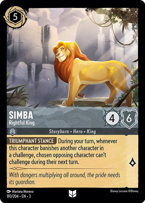 Simba - Rightful King (193/204) [Into the Inklands] | Devastation Store