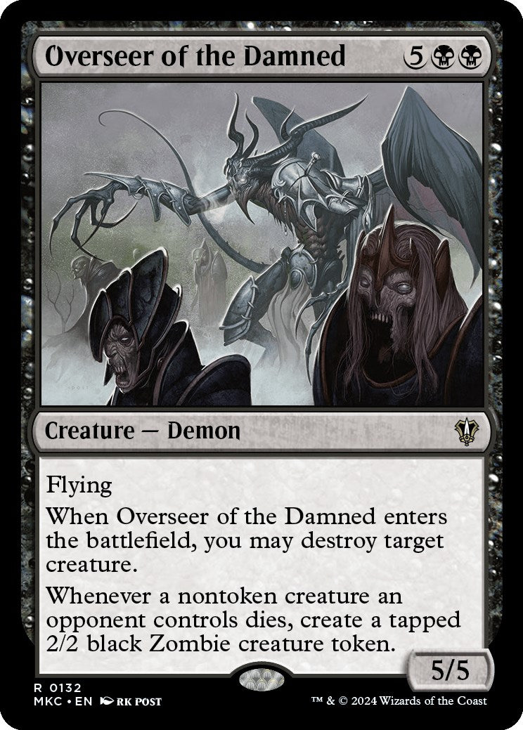 Overseer of the Damned [Murders at Karlov Manor Commander] | Devastation Store