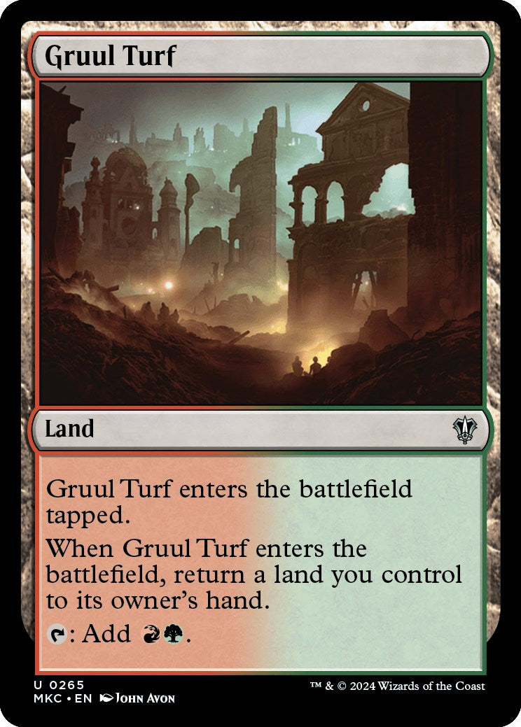 Gruul Turf [Murders at Karlov Manor Commander] | Devastation Store