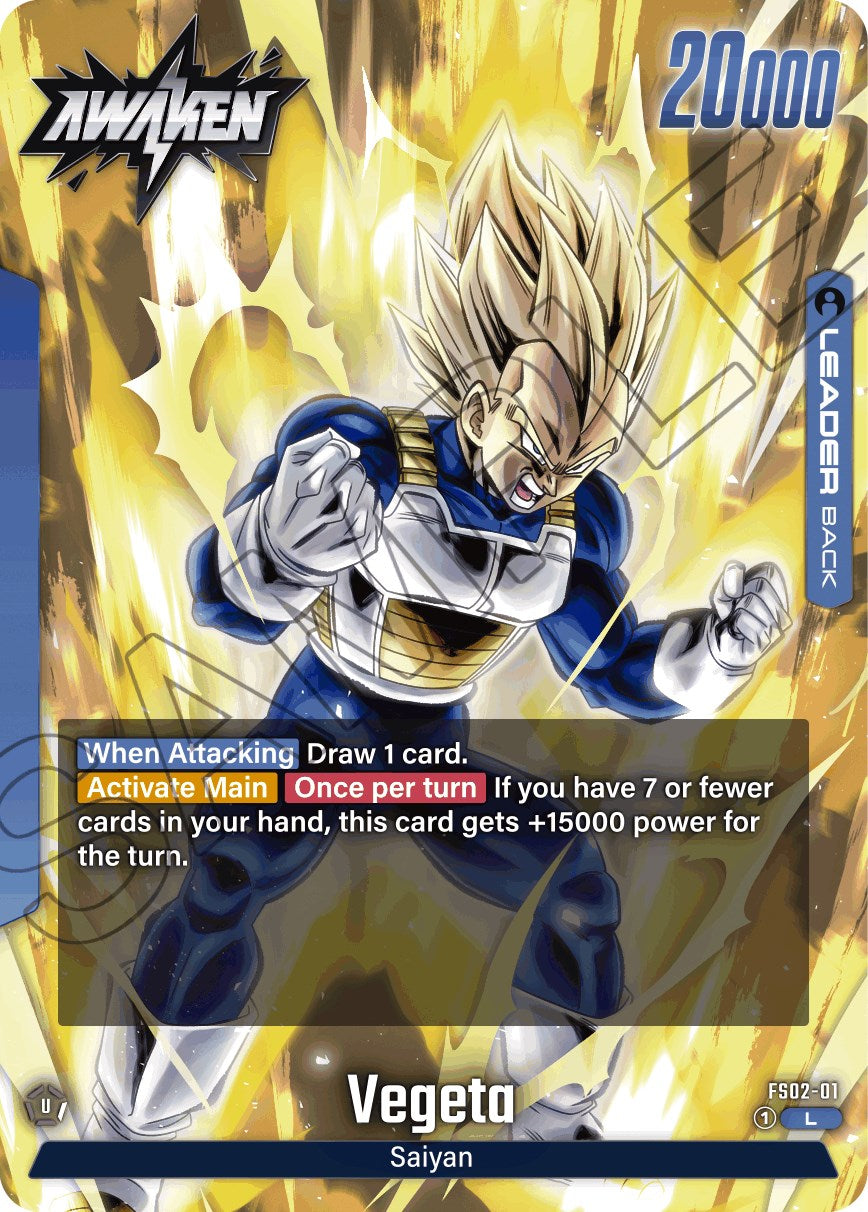 Vegeta (FS02-01) [Starter Deck: Vegeta] | Devastation Store