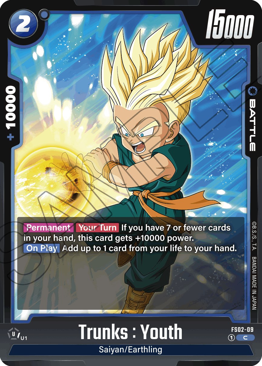 Trunks : Youth (FS02-09) [Starter Deck: Vegeta] | Devastation Store