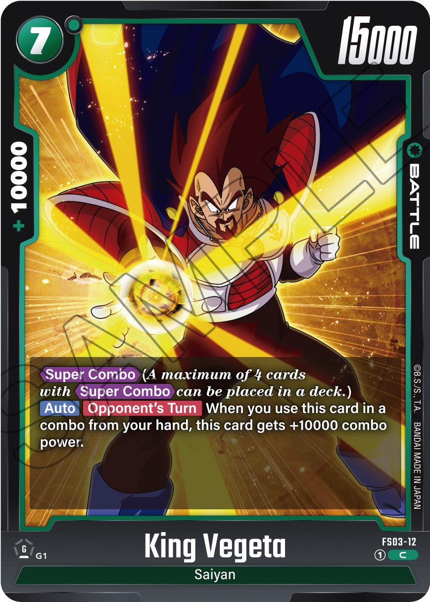King Vegeta [Starter Deck: Broly] | Devastation Store