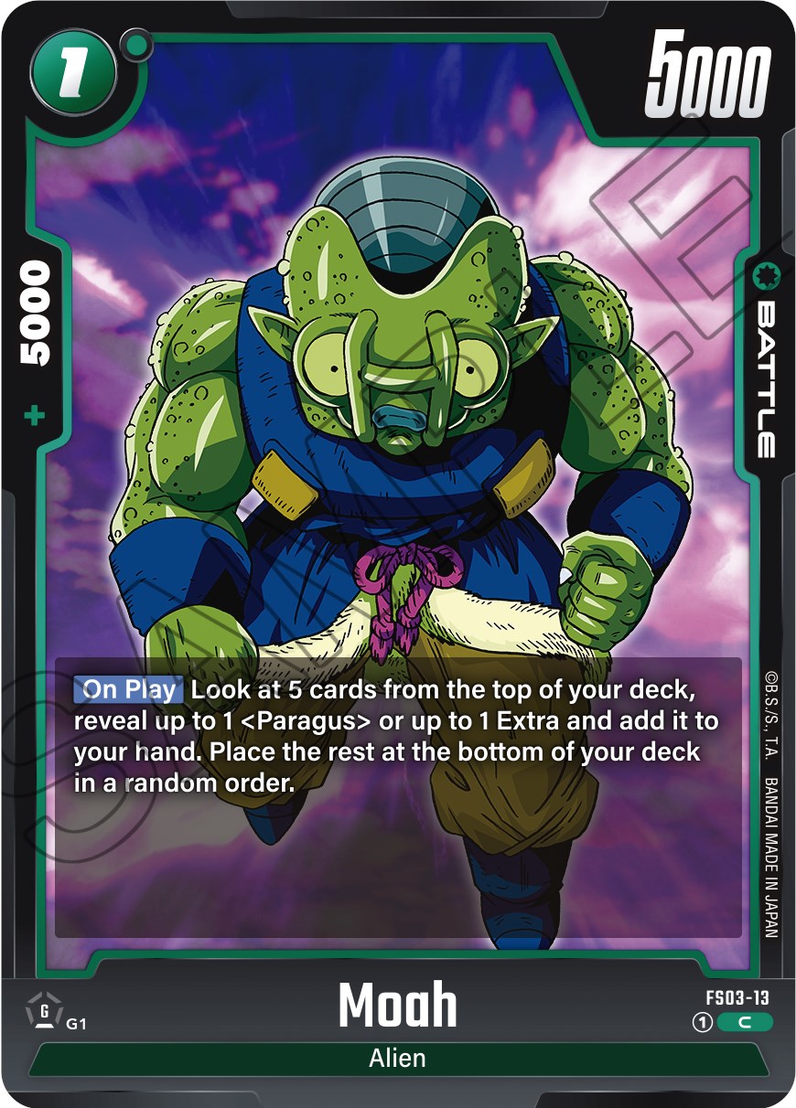 Moah [Starter Deck: Broly] | Devastation Store