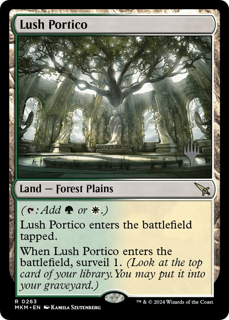 Lush Portico (Promo Pack) [Murders at Karlov Manor Promos] | Devastation Store