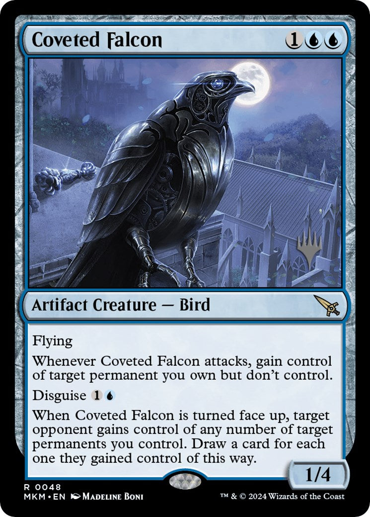 Coveted Falcon (Promo Pack) [Murders at Karlov Manor Promos] | Devastation Store
