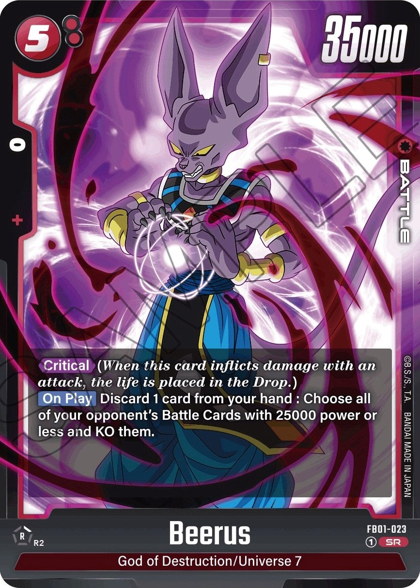Beerus (FB01-023) [Awakened Pulse] | Devastation Store