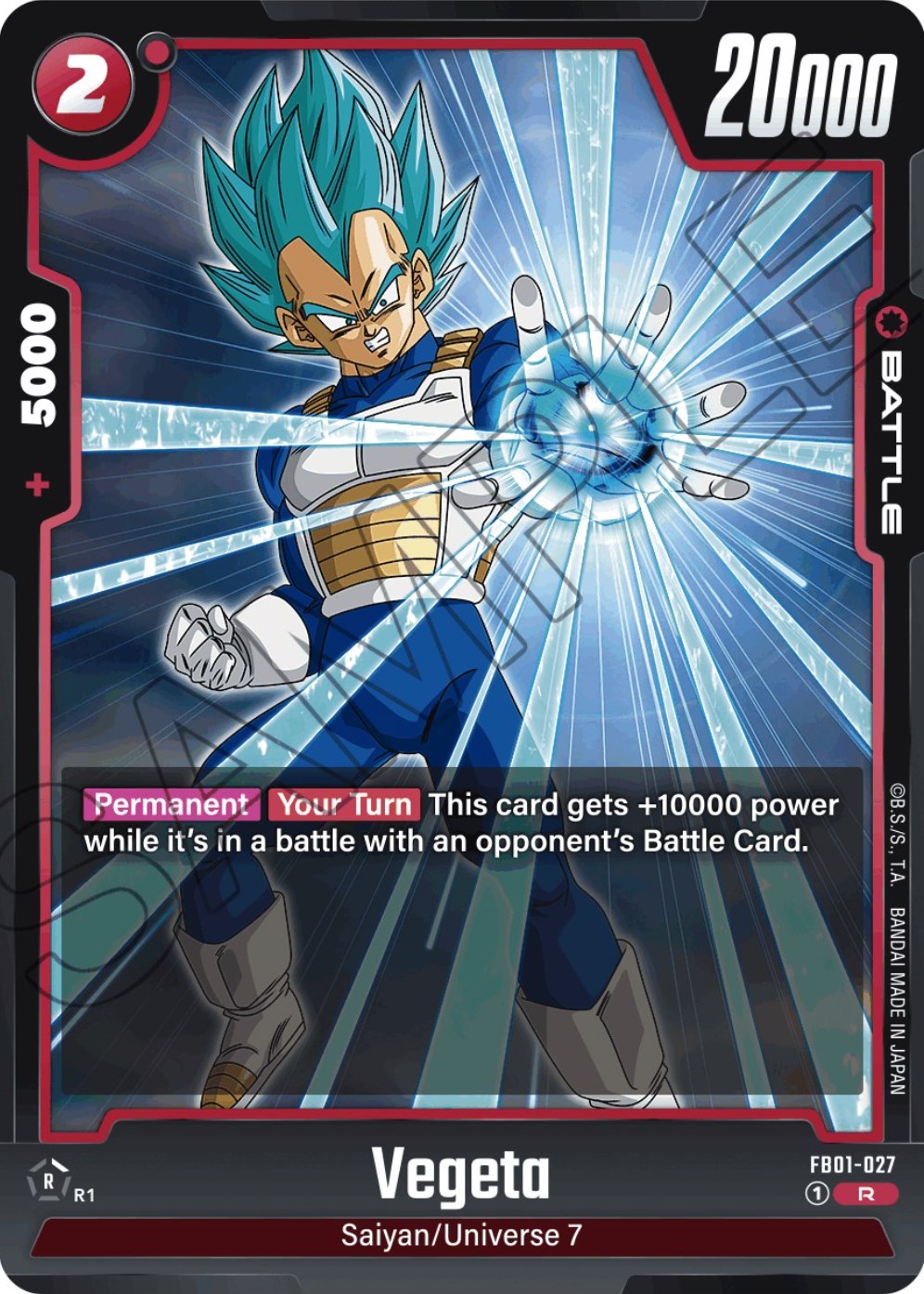 Vegeta (FB01-027) [Awakened Pulse] | Devastation Store