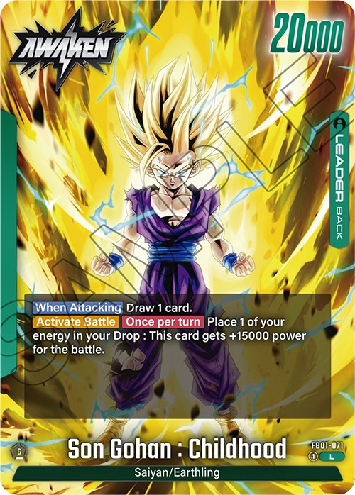 Son Gohan : Childhood (FB01-071) [Awakened Pulse] | Devastation Store