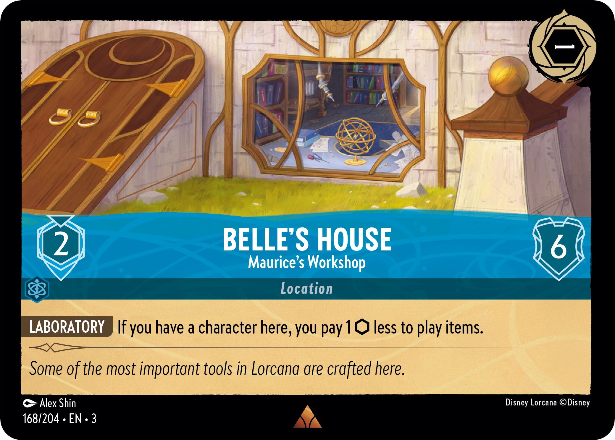 Belle's House - Maurice's Workshop (168/204) [Into the Inklands] | Devastation Store