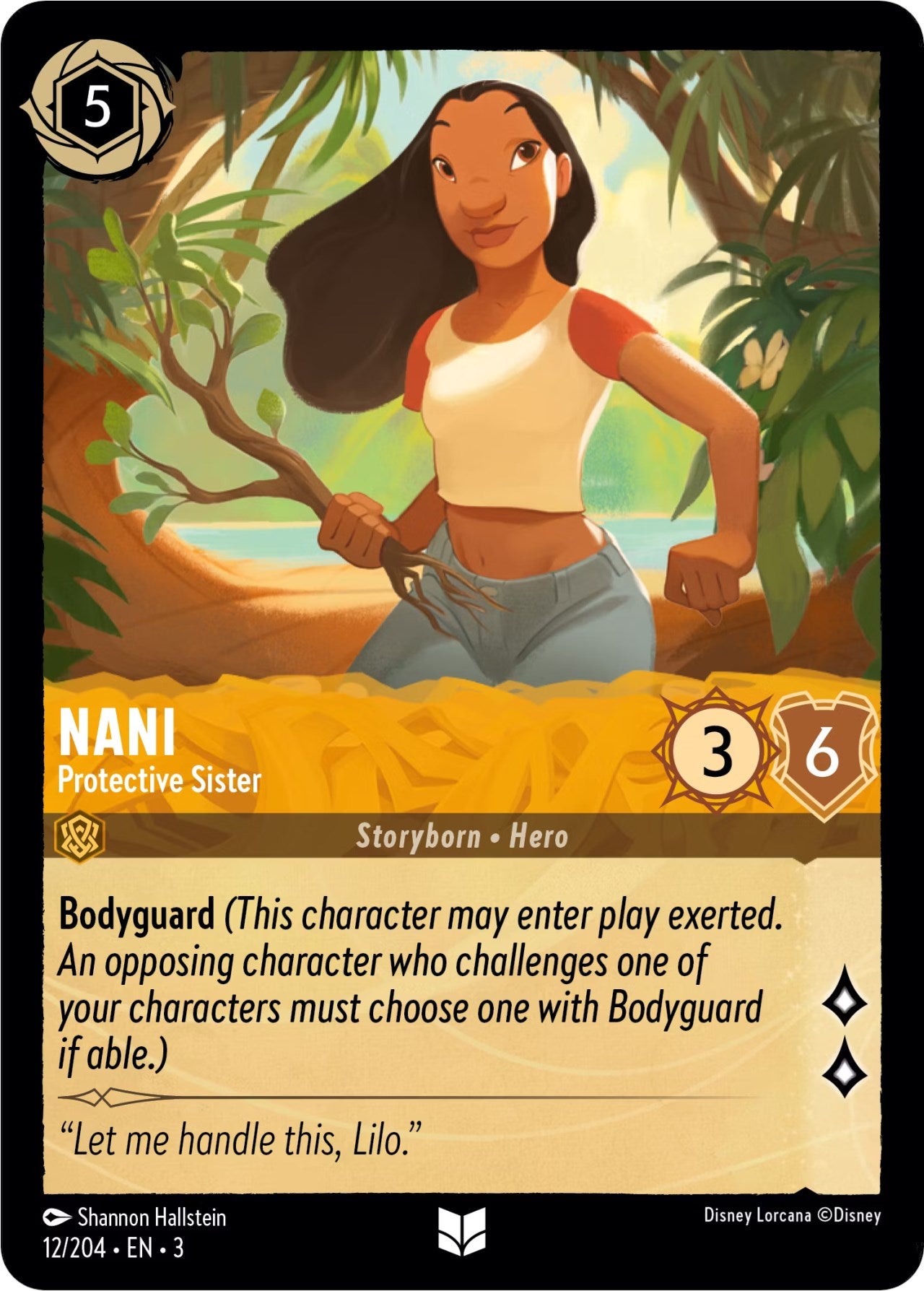 Nani - Protective Sister (12/204) [Into the Inklands] | Devastation Store