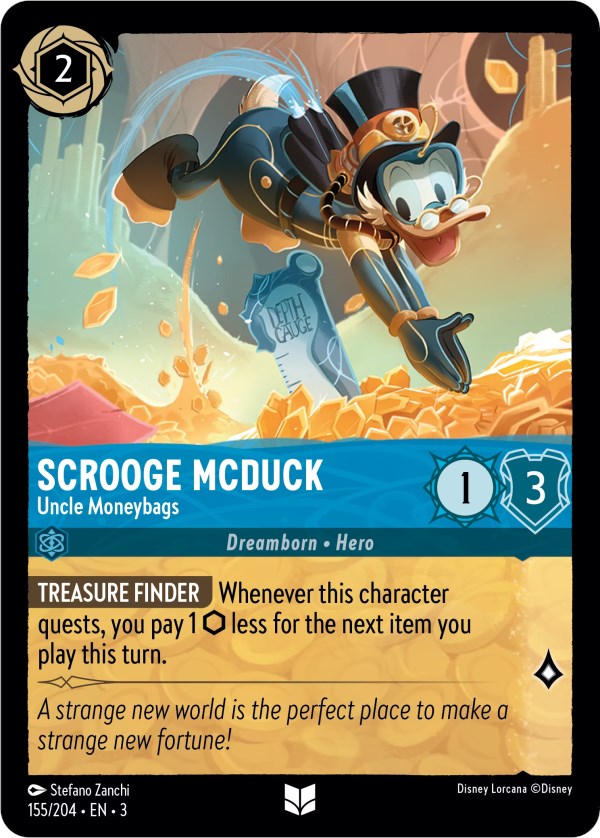 Scrooge McDuck - Uncle Moneybags (155/204) [Into the Inklands] | Devastation Store