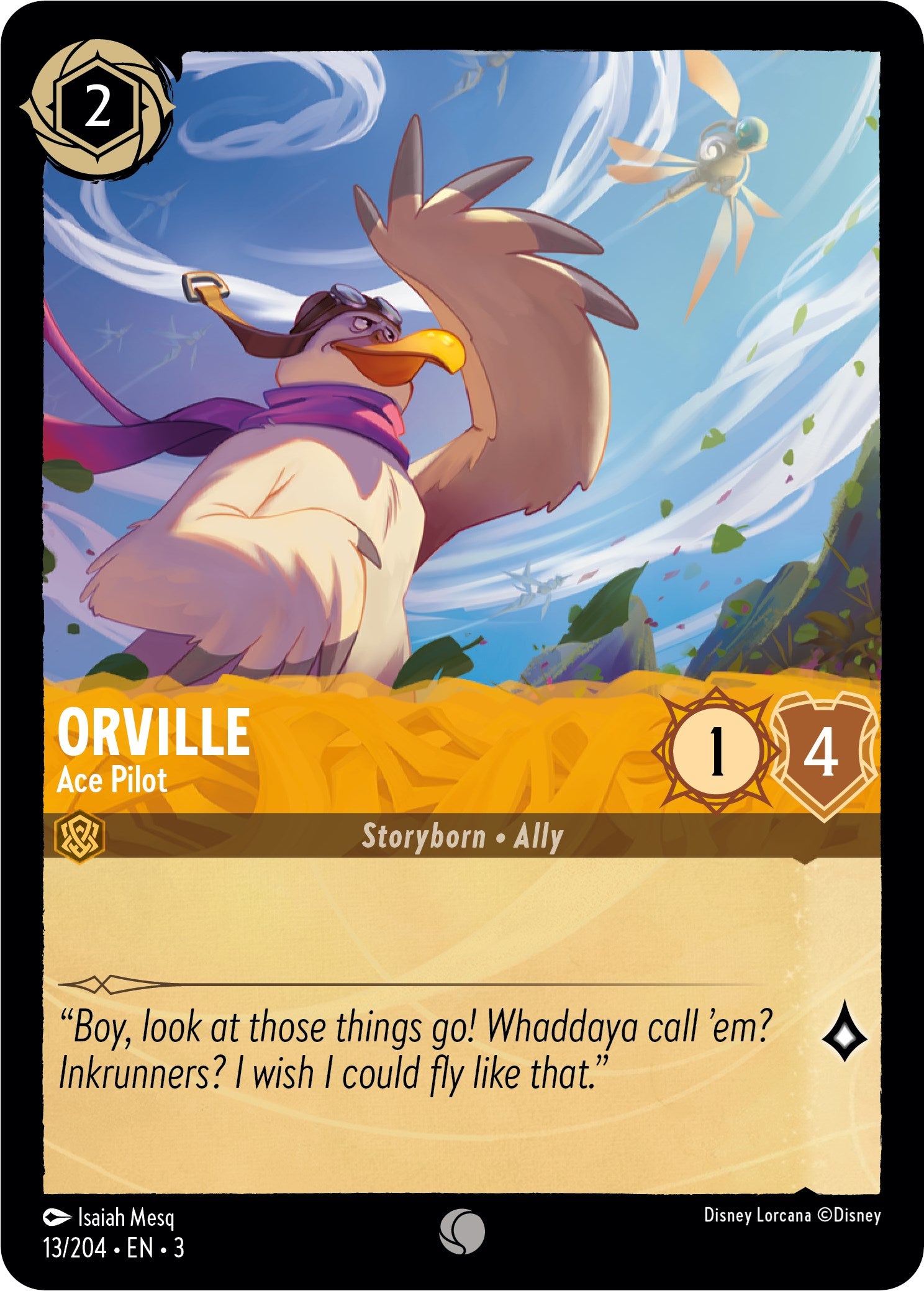 Orville - Ace Pilot (13/204) [Into the Inklands] | Devastation Store