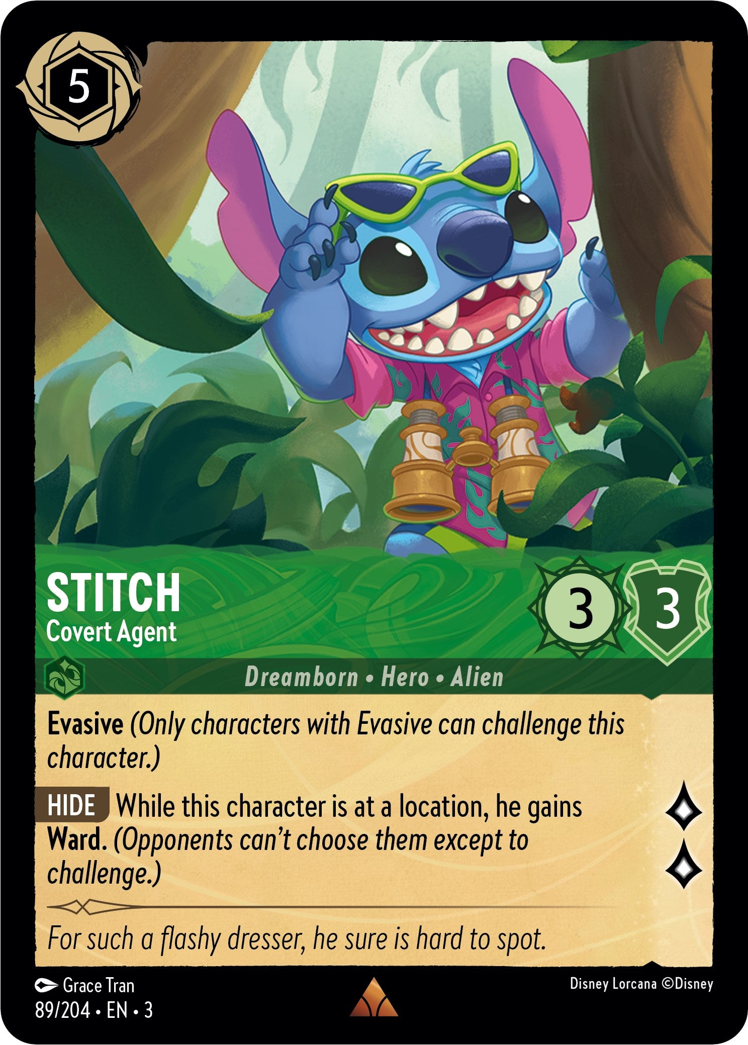 Stitch - Covert Agent (89//204) [Into the Inklands] | Devastation Store