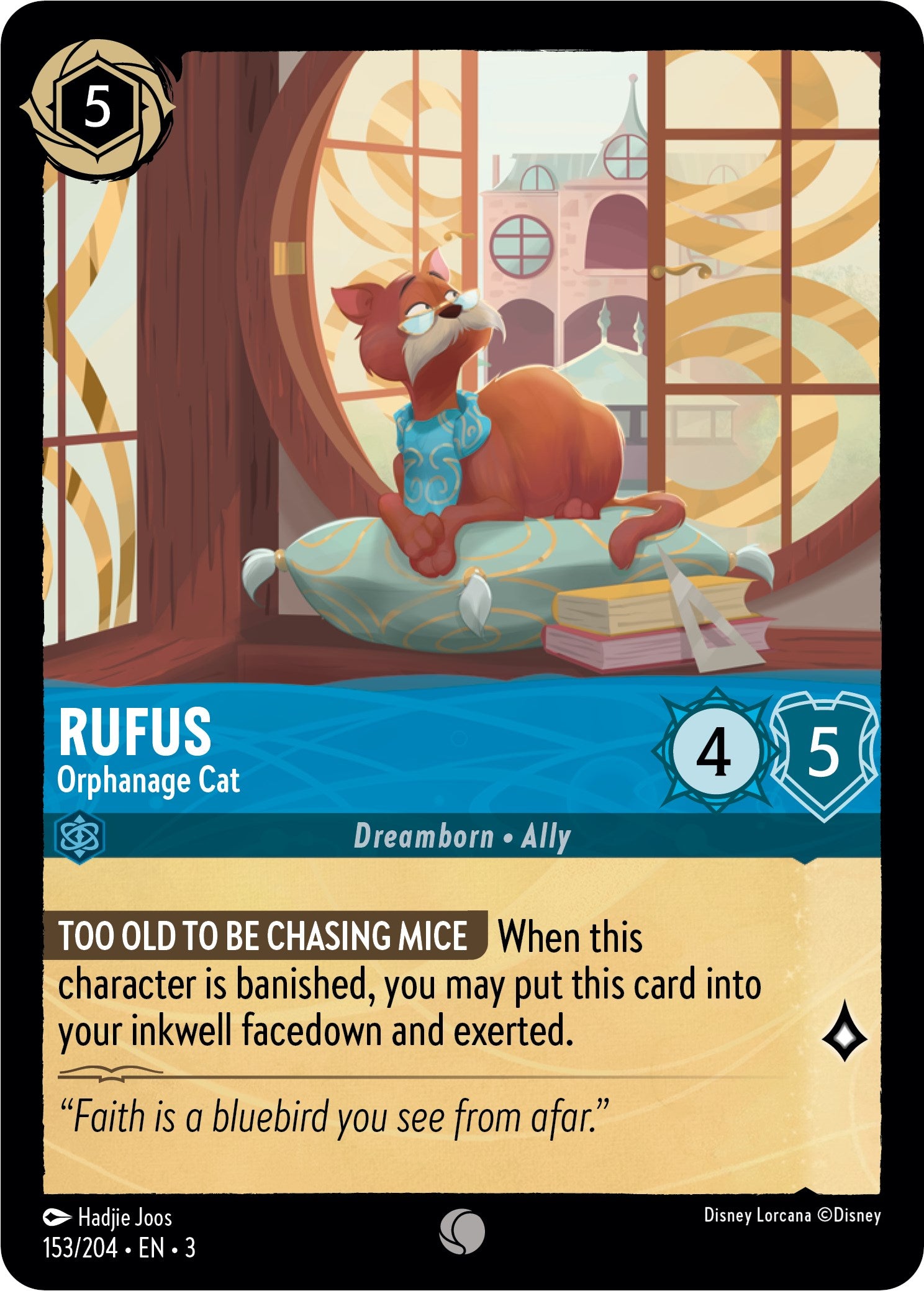 Rufus - Orphanage Cat (153/204) [Into the Inklands] | Devastation Store