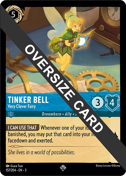 Tinker Bell - Very Clever Fairy (Oversized) (157/204) [Into the Inklands] | Devastation Store