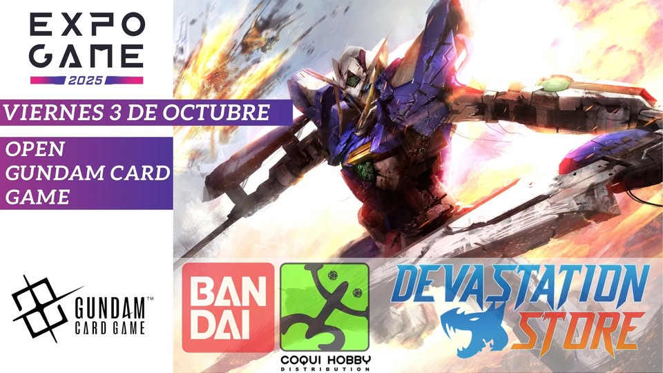 OPEN GUNDAM ST05 Release Event EXPOGAME | Devastation Store