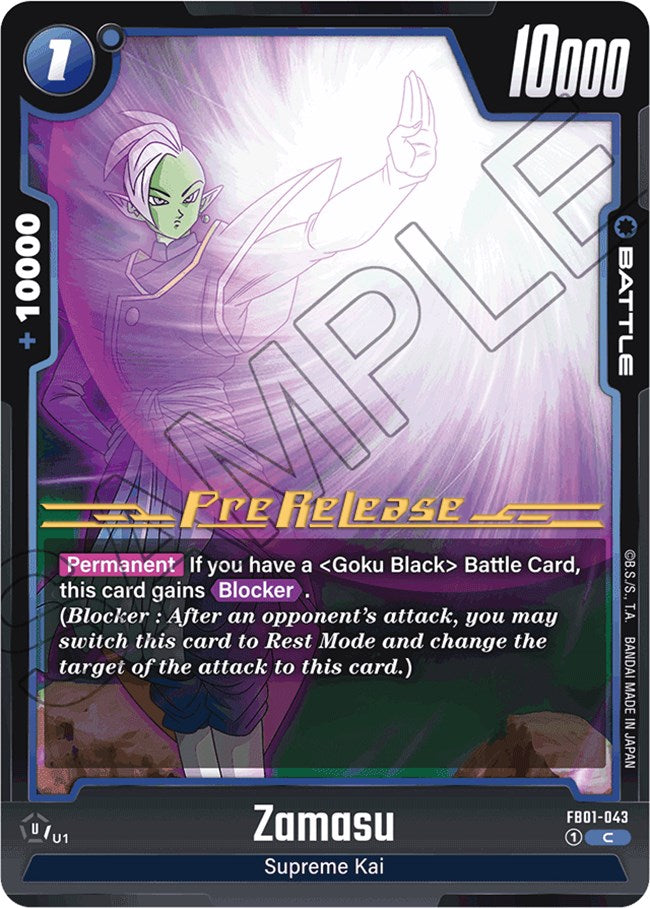 Zamasu (FB01-043) [Awakened Pulse Pre-Release Cards] | Devastation Store