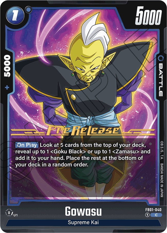 Gowasu (FB01-040) [Awakened Pulse Pre-Release Cards] | Devastation Store