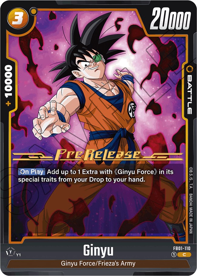 Ginyu (FB01-110) [Awakened Pulse Pre-Release Cards] | Devastation Store