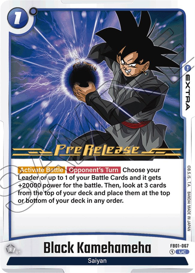 Black Kamehameha [Awakened Pulse Pre-Release Cards] | Devastation Store