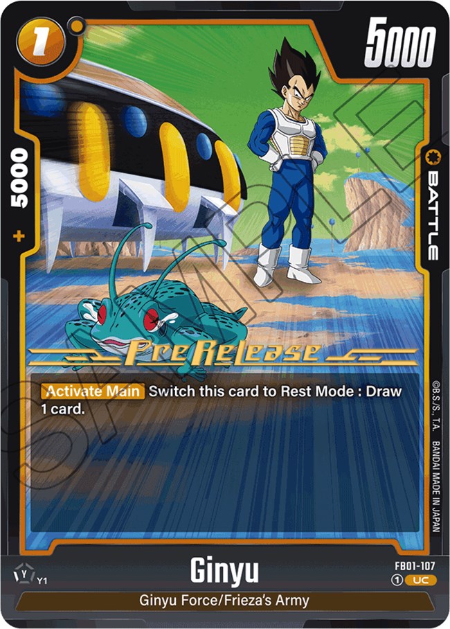 Ginyu (FB01-107) [Awakened Pulse Pre-Release Cards] | Devastation Store